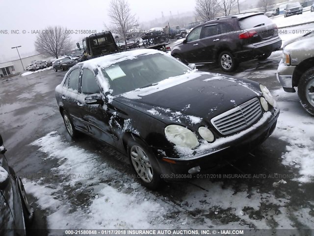 WDBUF65J43A281785 - 2003 MERCEDES-BENZ E 320 BLACK photo 1