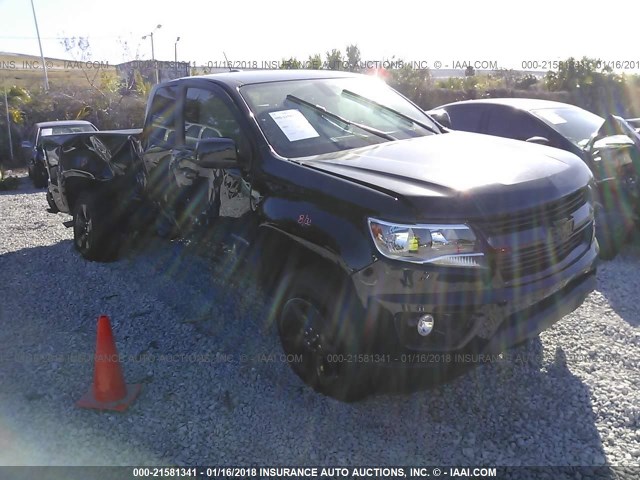 1GCHSCEN4H1205152 - 2017 CHEVROLET COLORADO LT BLACK photo 1