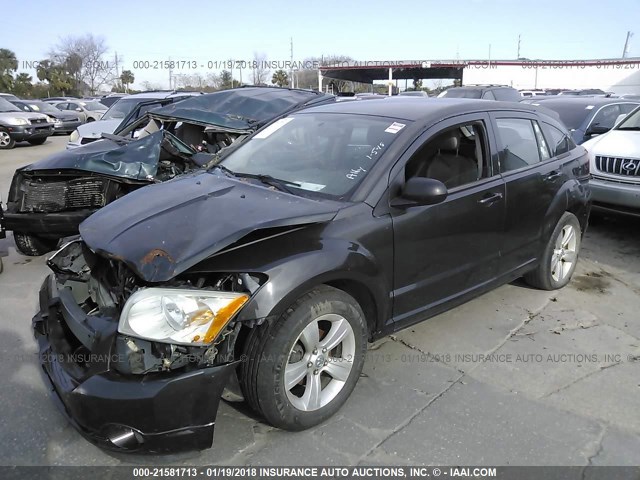 1B3CB3HA1AD672134 - 2010 DODGE CALIBER MAINSTREET GRAY photo 2