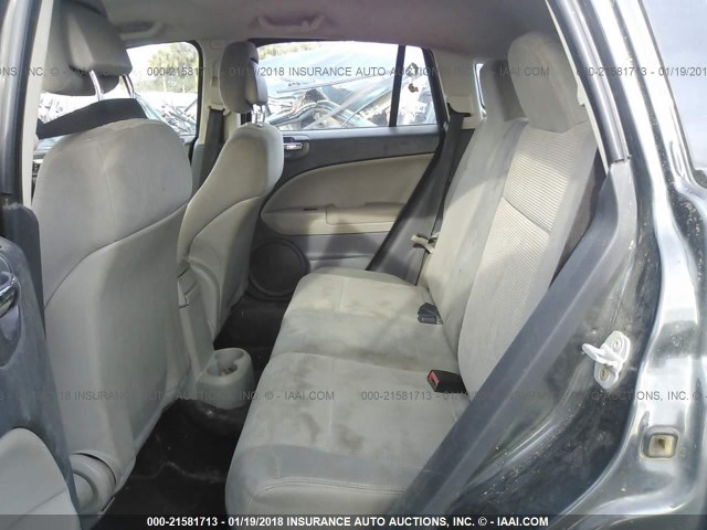 1B3CB3HA1AD672134 - 2010 DODGE CALIBER MAINSTREET GRAY photo 8