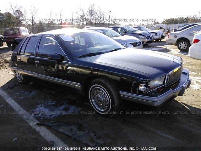 1G4BT5378NR453514 - 1992 BUICK ROADMASTER LIMITED BLACK photo 1