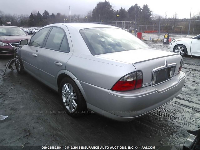 1LNHM87A13Y669240 - 2003 LINCOLN LS SILVER photo 3