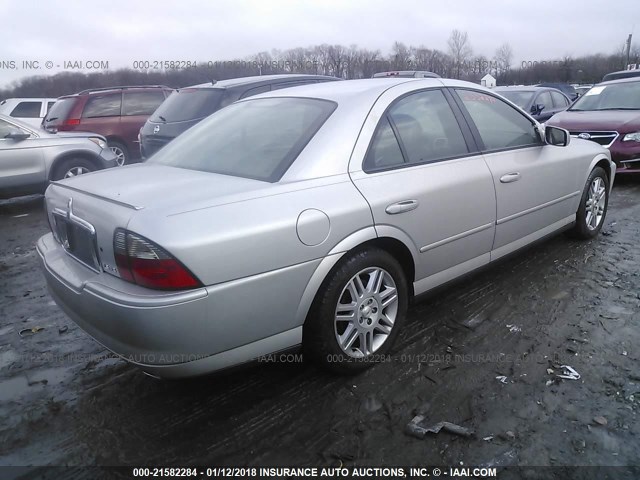 1LNHM87A13Y669240 - 2003 LINCOLN LS SILVER photo 4