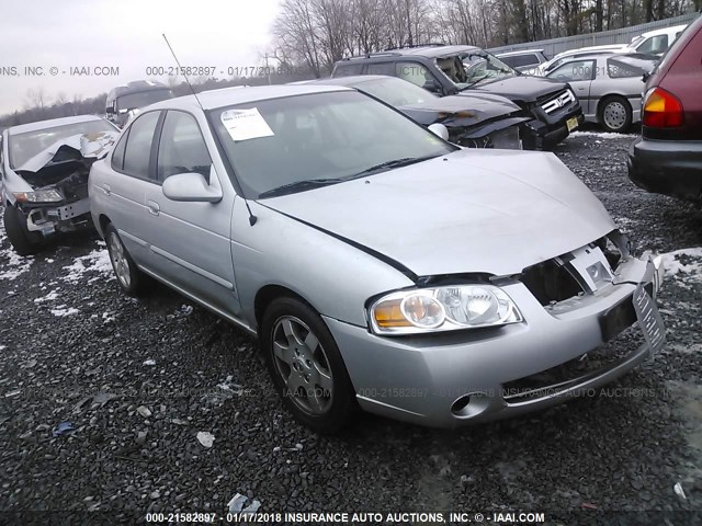 3N1CB51D55L508063 - 2005 NISSAN SENTRA 1.8/1.8S SILVER photo 1