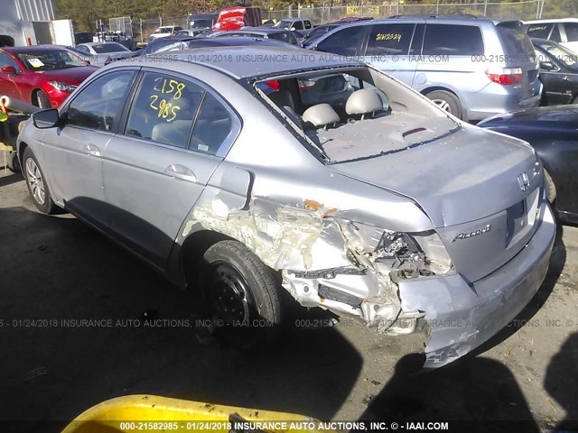 1HGCP26479A019961 - 2009 HONDA ACCORD LXP SILVER photo 3