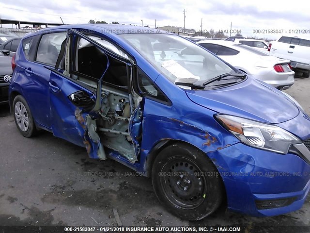 3N1CE2CP3HL357774 - 2017 NISSAN VERSA NOTE S/S PLUS/SV/SL/SR BLUE photo 6