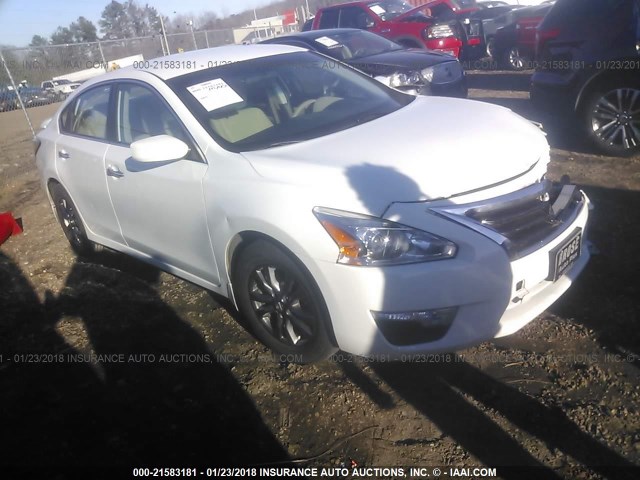 1N4AL3AP7FN405024 - 2015 NISSAN ALTIMA 2.5/S/SV/SL WHITE photo 1