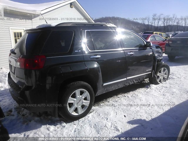 2GKFLTEK6C6120687 - 2012 GMC TERRAIN SLE BLACK photo 4