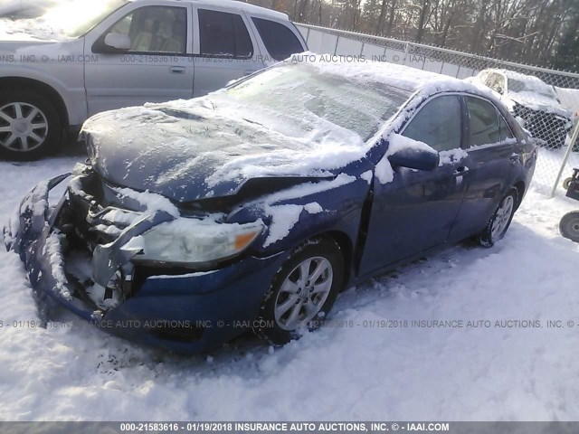 4T1BF3EK7BU582799 - 2011 TOYOTA CAMRY SE/LE/XLE 蓝色 照片 2