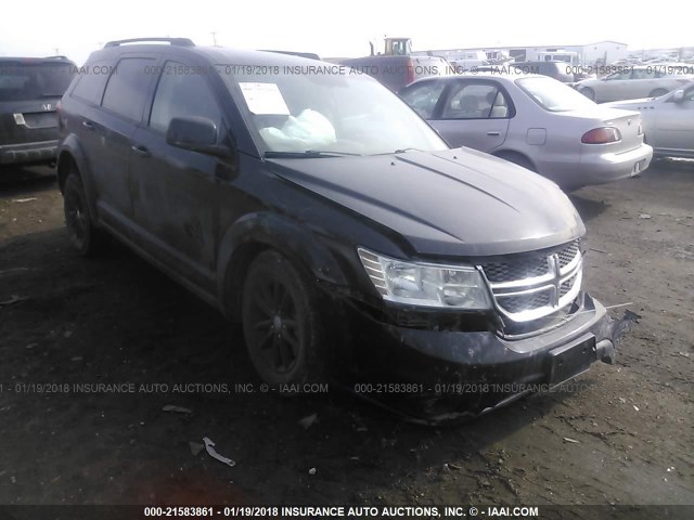 3C4PDDBG4ET297613 - 2014 DODGE JOURNEY SXT BLACK photo 1