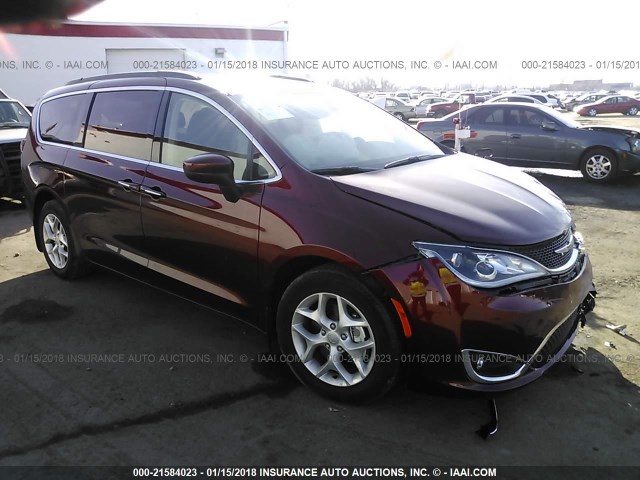 2C4RC1BG9HR788485 - 2017 CHRYSLER PACIFICA TOURING L წითელი ფოტო 1