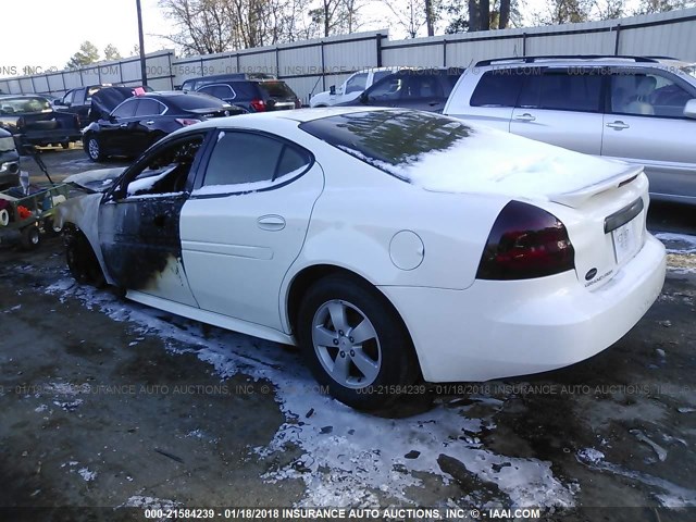 2G2WP552471129066 - 2007 PONTIAC GRAND PRIX Ақ фото 3