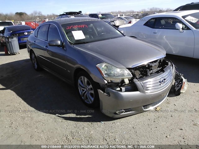 JNKAY01E58M600426 - 2008 INFINITI M35 SPORT GRAY photo 1