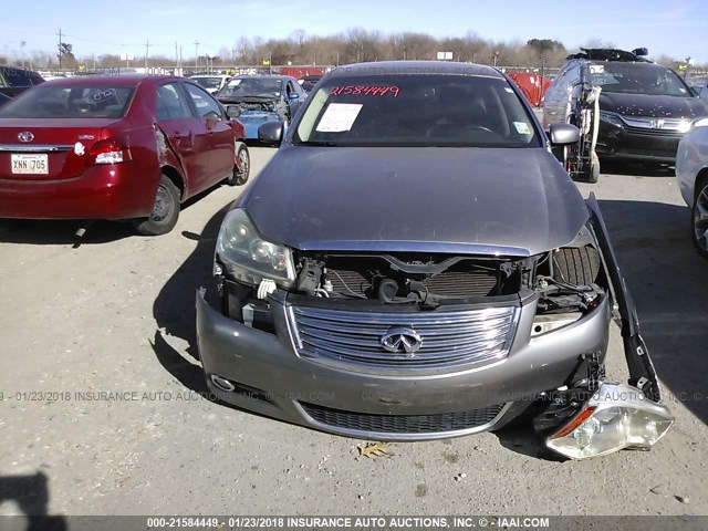 JNKAY01E58M600426 - 2008 INFINITI M35 SPORT GRAY photo 6