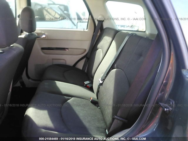 4F2CZ02Z58KM26216 - 2008 MAZDA TRIBUTE I GRAY photo 8