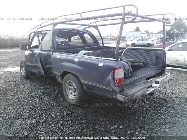 JT4TN12D5V0038285 - 1997 TOYOTA T100 XTRACAB BLUE photo 3