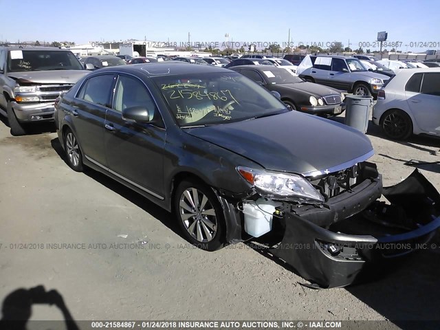 4T1BK3DB1BU381056 - 2011 TOYOTA AVALON LIMITED GREEN photo 1