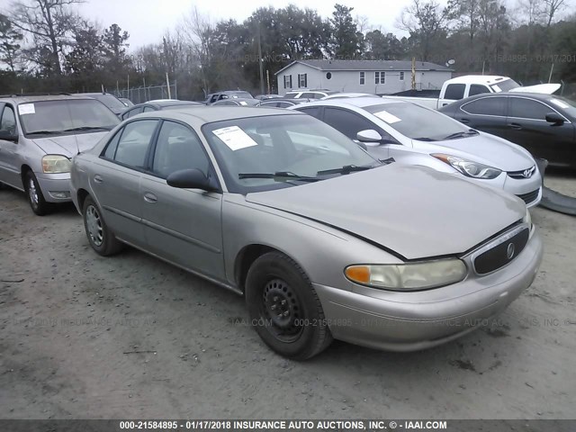 2G4WS52J431255942 - 2003 BUICK CENTURY CUSTOM GOLD photo 1