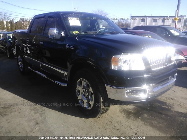 5LTPW18526FJ00817 - 2006 LINCOLN MARK LT BLACK photo 1