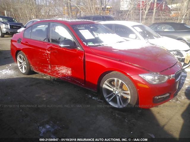 WBA3B5C53DF590920 - 2013 BMW 328 XI SULEV RED photo 1