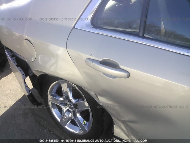 1G1ZH57B494229431 - 2009 CHEVROLET MALIBU 1LT Champagne photo 6