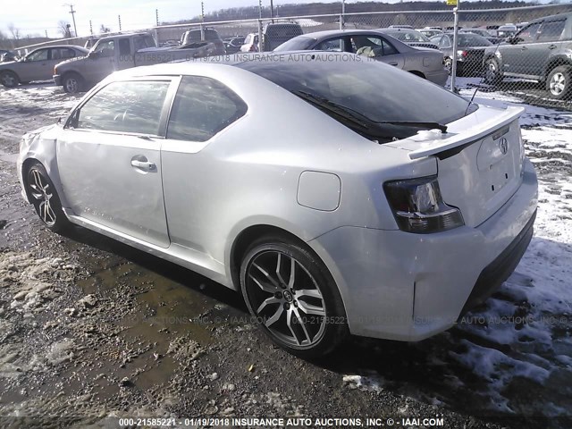 JTKJF5C71GJ015774 - 2016 TOYOTA SCION TC 白色 照片 3