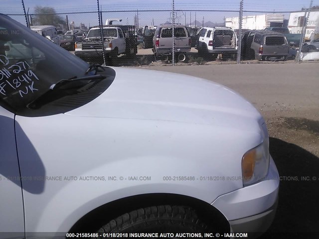 1FMPU16L23LC11936 - 2003 FORD EXPEDITION XLT WHITE photo 6