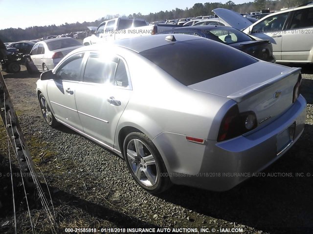 1G1ZC5E09CF272738 - 2012 CHEVROLET MALIBU 1LT 银色 照片 3