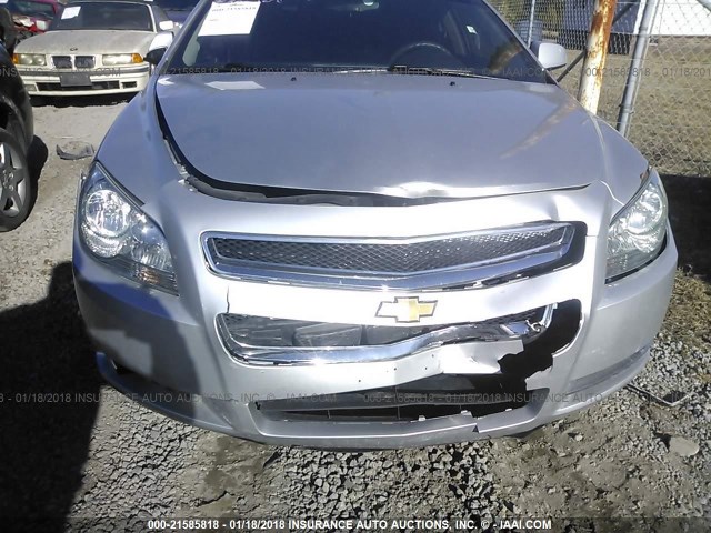 1G1ZC5E09CF272738 - 2012 CHEVROLET MALIBU 1LT 银色 照片 6