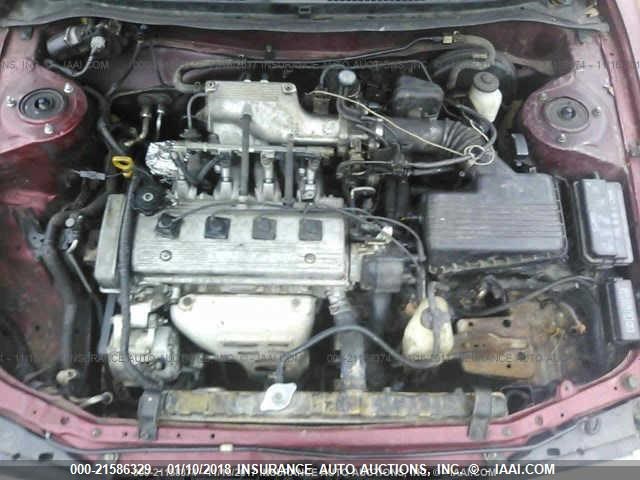 1NXBB02E6TZ363424 - 1996 TOYOTA COROLLA DX RED photo 10