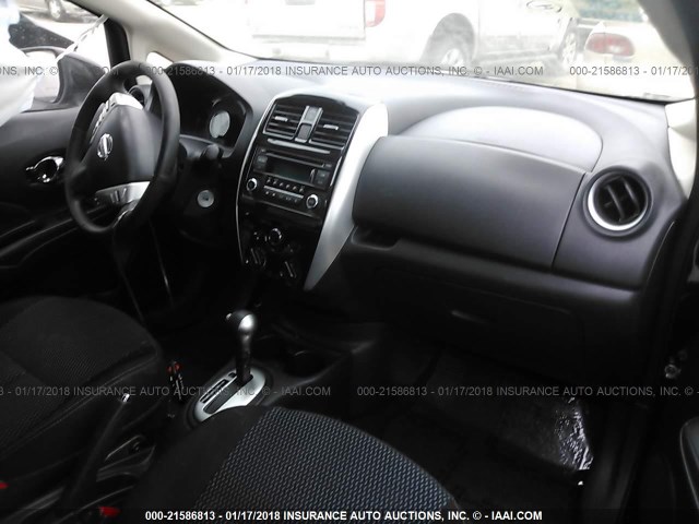 3N1CE2CP0FL394066 - 2015 NISSAN VERSA NOTE S/S PLUS/SV/SL/SR BLACK photo 5