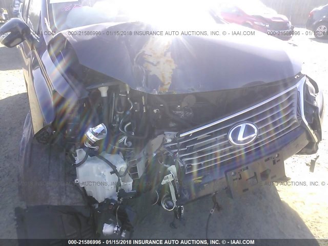 JTJBC1BA4D2064366 - 2013 LEXUS RX 450 BLUE photo 6