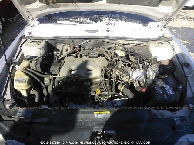 1G2NF52E54M645868 - 2004 PONTIAC GRAND AM SE1 SILVER photo 10