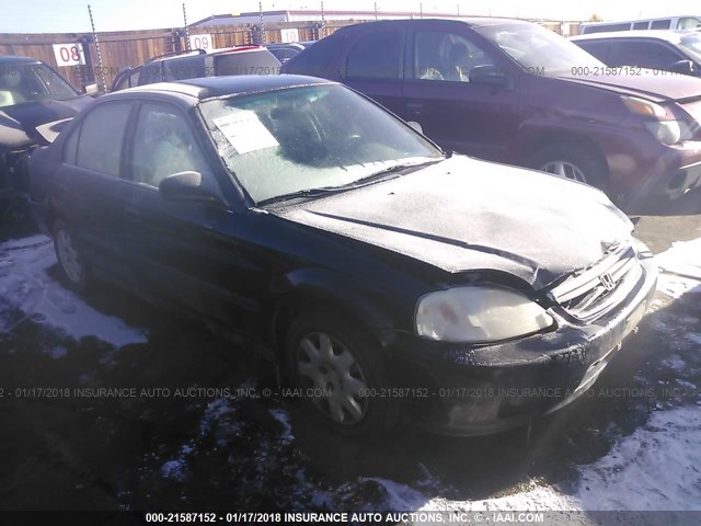 2HGEJ6514XH926643 - 1999 HONDA CIVIC SE BLACK photo 1