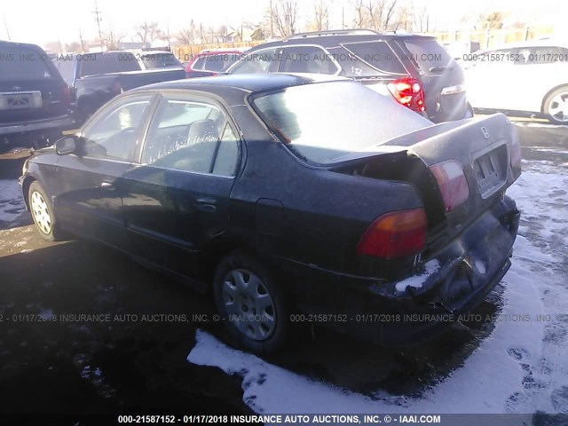 2HGEJ6514XH926643 - 1999 HONDA CIVIC SE BLACK photo 3