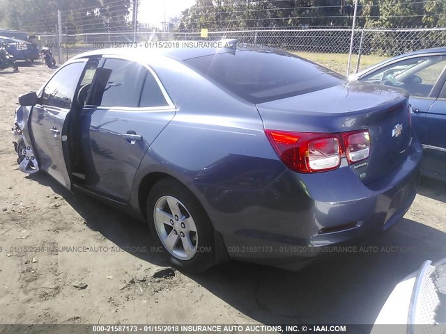 1G11C5SL8FF225149 - 2015 CHEVROLET MALIBU 1LT 浅蓝色 照片 3