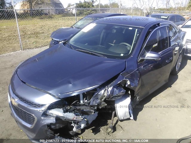 1G11C5SL8FF225149 - 2015 CHEVROLET MALIBU 1LT Light Blue photo 6