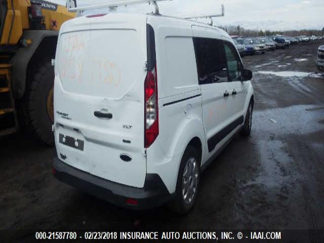 NM0LS7FX9E1173048 - 2014 FORD TRANSIT CONNECT XLT WHITE photo 4