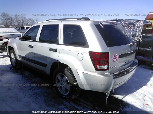 1J4GR48K25C625162 - 2005 JEEP GRAND CHEROKEE LAREDO/COLUMBIA/FREEDOM 银色 照片 3