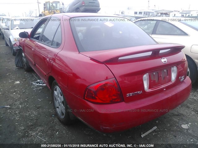 3N1CB51D26L590920 - 2006 NISSAN SENTRA 1.8/1.8S RED photo 3