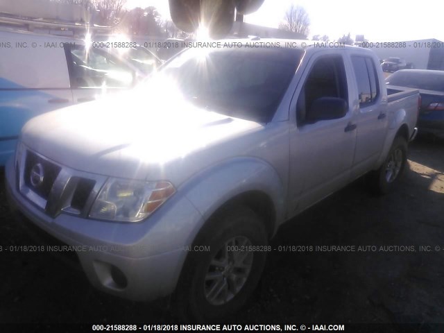 1N6AD0EV6FN739573 - 2015 NISSAN FRONTIER S/SV/SL/PRO-4X GRAY photo 2