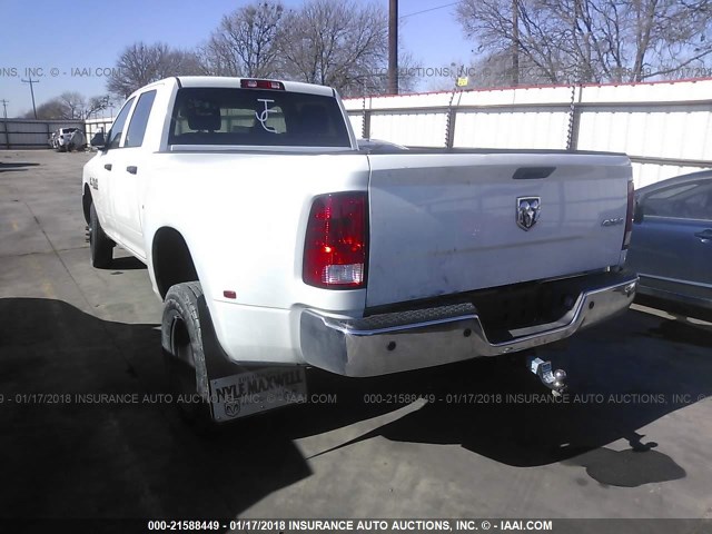 3C63RRGL0GG150131 - 2016 DODGE 3500 WHITE photo 3