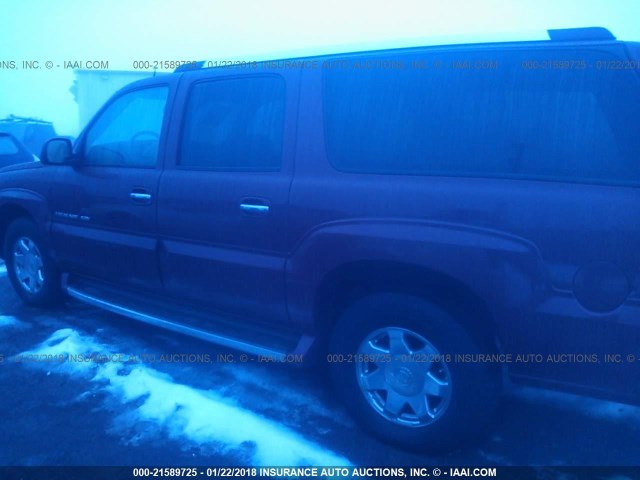 3GYFK66N64G248467 - 2004 CADILLAC ESCALADE ESV RED photo 6