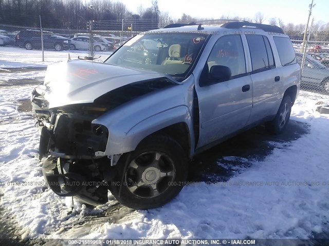 1GNET16S666145617 - 2006 CHEVROLET TRAILBLAZER EXT LS/EXT LT GRAY photo 2