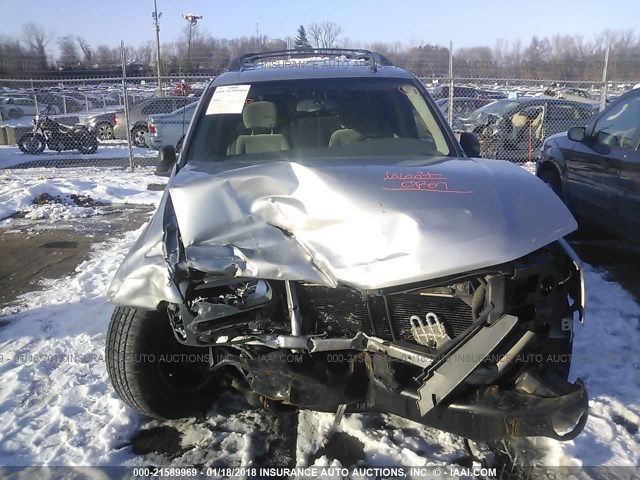 1GNET16S666145617 - 2006 CHEVROLET TRAILBLAZER EXT LS/EXT LT GRAY photo 6