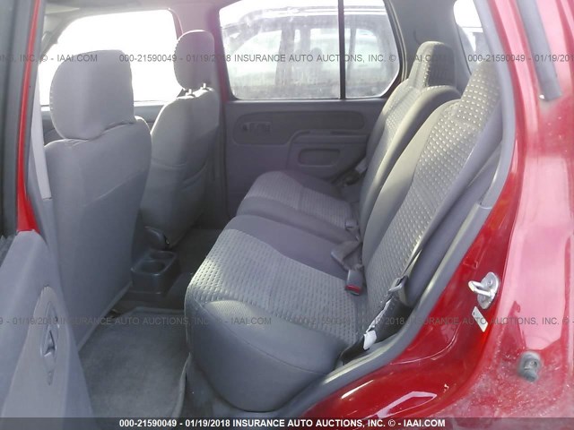 5N1ED28Y01C550620 - 2001 NISSAN XTERRA XE/SE RED photo 8