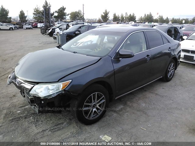 4T1BD1FK3CU061962 - 2012 TOYOTA CAMRY HYBRID/LE/XLE 灰色 照片 2