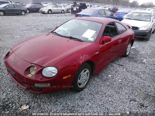 JT2DB02T4T0057186 - 1996 TOYOTA CELICA ST/ST 25TH ANN LTD RED photo 2