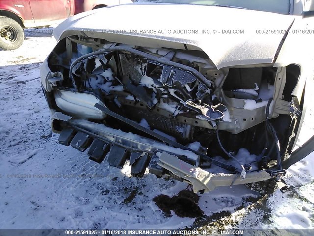 3TMCZ5AN5HM076199 - 2017 TOYOTA TACOMA DBL CAB/SR/TRDSPT/OR/PRO თაფლისფერი ფოტო 6