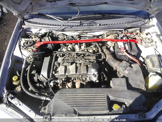 JM1BJ245X21486062 - 2002 MAZDA PROTEGE PR5 灰色 照片 10